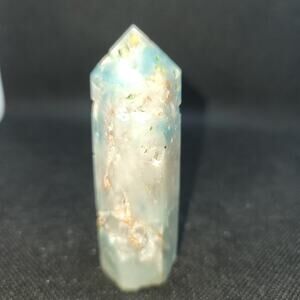 Caribbean Calcite Blue Aragonite Tower, 88g